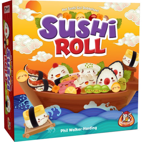 White Goblin Games Sushi Roll Dice Game (néerlandais, 2 - 5 joueurs, 20 minutes, à partir de 8 ans)
