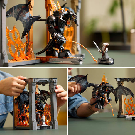 Lego icônes 10367 serre-livres le seigneur des anneaux Balrog