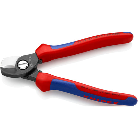 Knipex 95 12 165 coupe-câble pour cuivre et aluminium ø 15mm