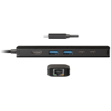 Station d'accueil pour hub Club 3D USB Gen1 Type-C 6-en-1 (noir)