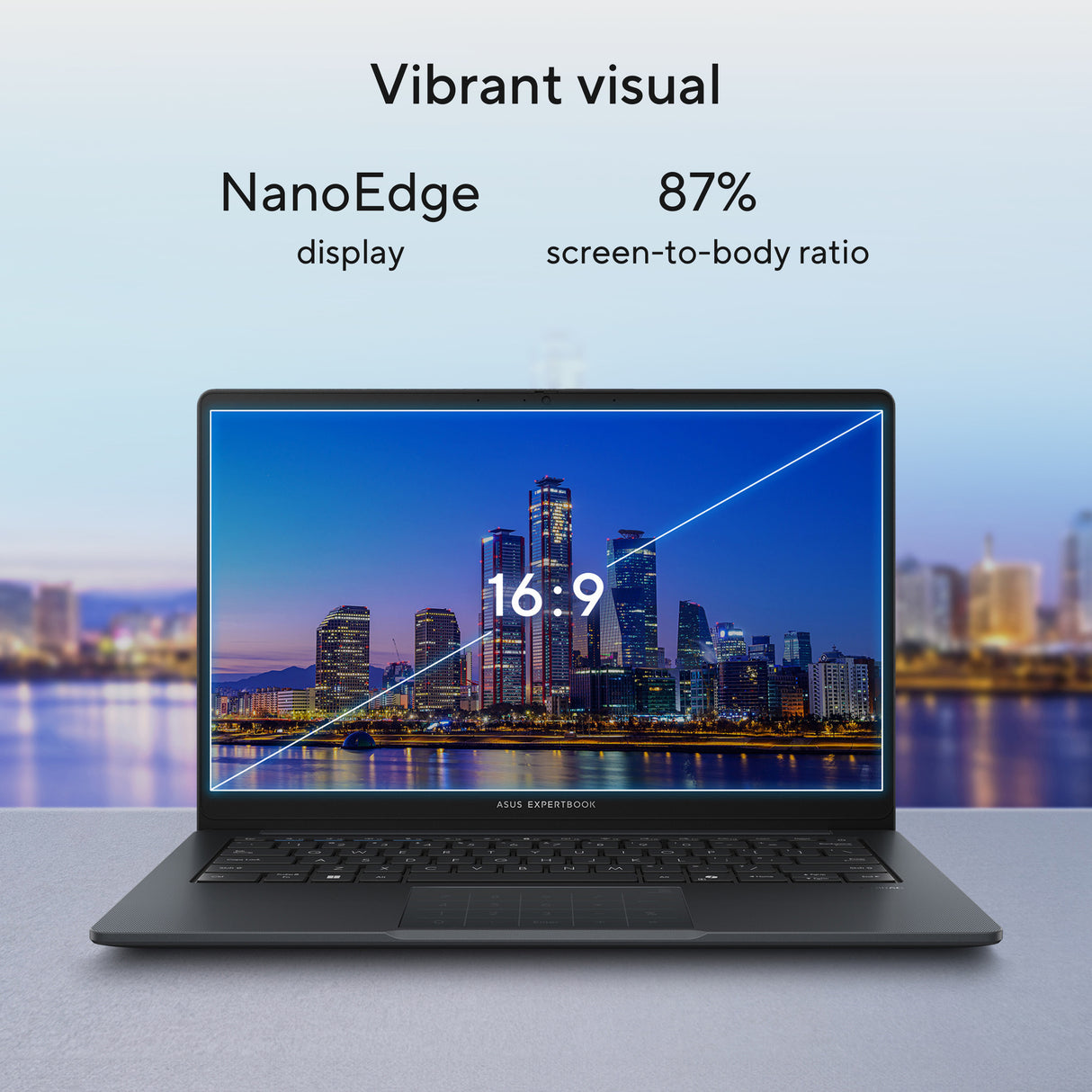 Asus expertbook b1 b1403cva-s63661xa 14 copilot + ordinateur portable (gris | core i5-13420h | graphiques uhd | 8 go | SSD 256 go)