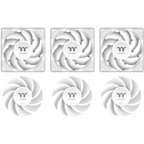 Thermaltake magcurve 360 ultra argb sync aio liquid cooler - snow edition waterkoeling (wit)
