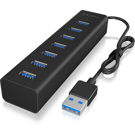 Boîte glacée ib-hub1700-u3 hub usb (noir)
