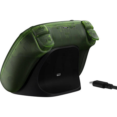 Contrôleur 8bitdo Ultimate 3 modes pour Xbox (vert transparent, Xbox Series X|s, Xbox One, PC, Bluetooth USB-C 2,4 GHz)