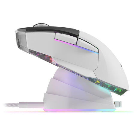 Souris de jeu Sharkoon Skiller sgm50w (blanc, 400 - 6400 dpi, LED RVB)