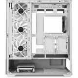 Boîtier tour midi Sharkoon ak7 argb (blanc | 2x USB-A | 1x USB-C | RGB | verre trempé)