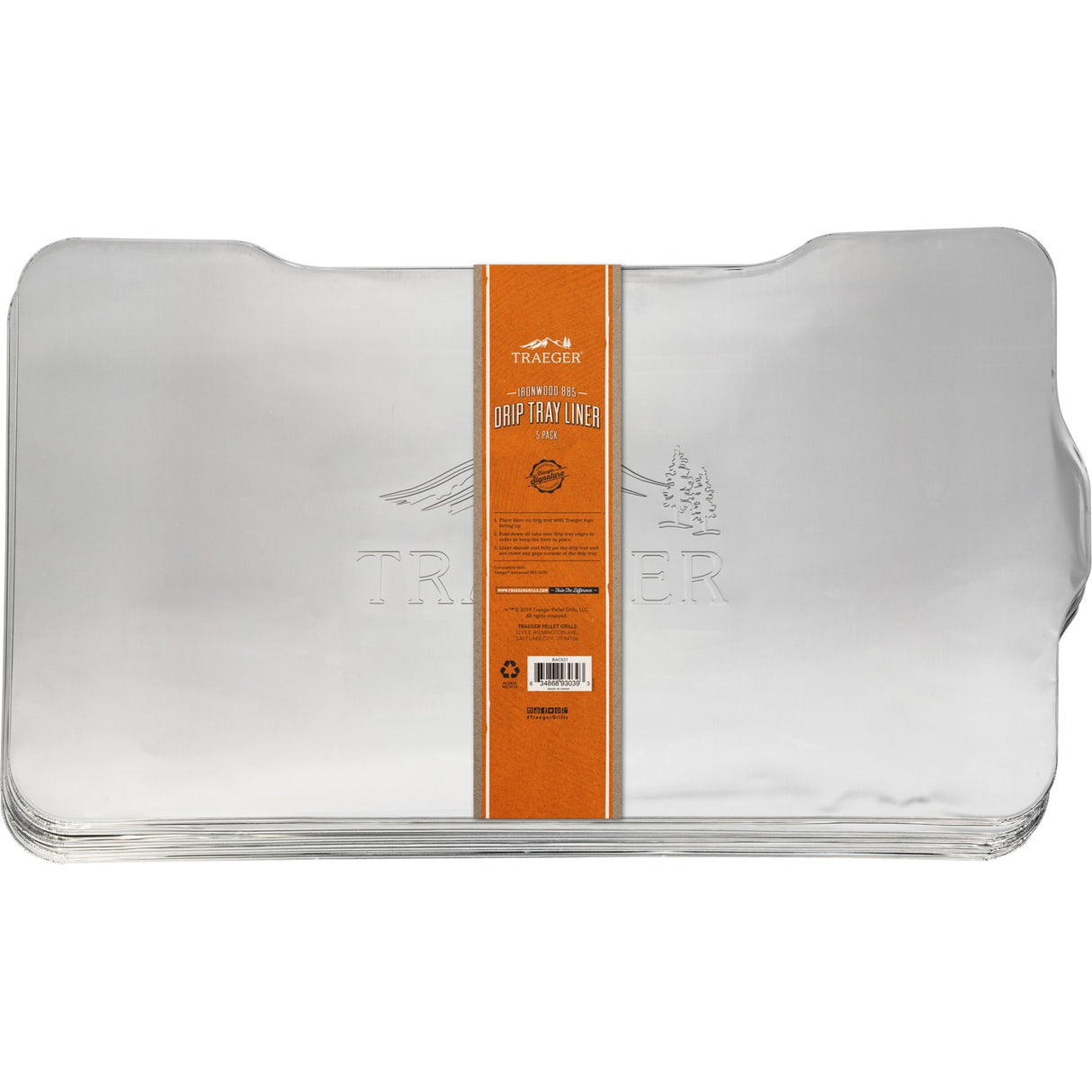 Traeger Vetfaftruipplaat Film de protection pour Timberline 1300