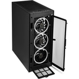 Boîtier tour midi Sharkoon rev300 (noir | 4x USB-A | 1x USB-C | RVB | verre trempé)