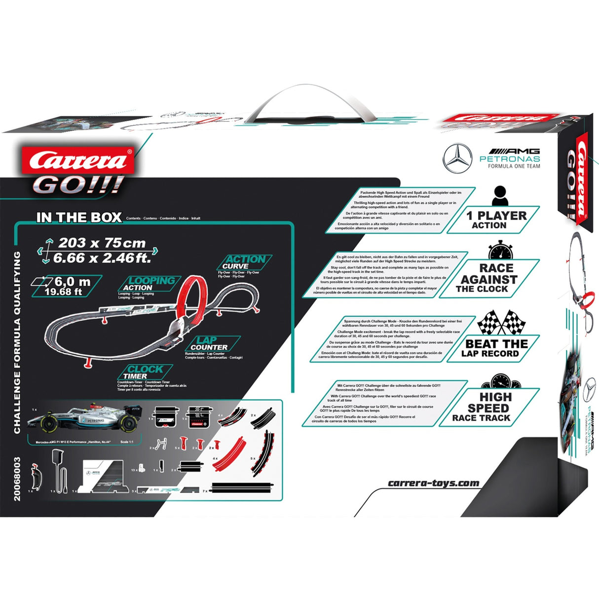 Carrera, allez !!! challenge - piste de qualification de formule