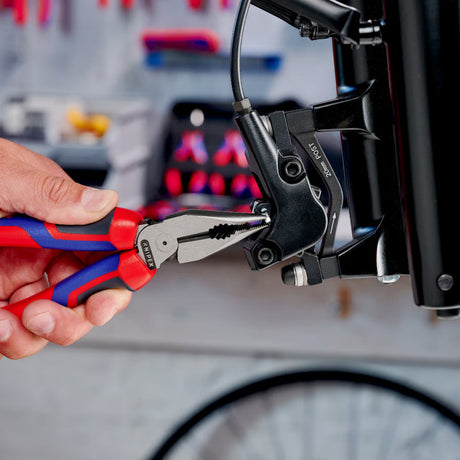 Knipex pince universelle pointue pince universelle (rouge bleu)