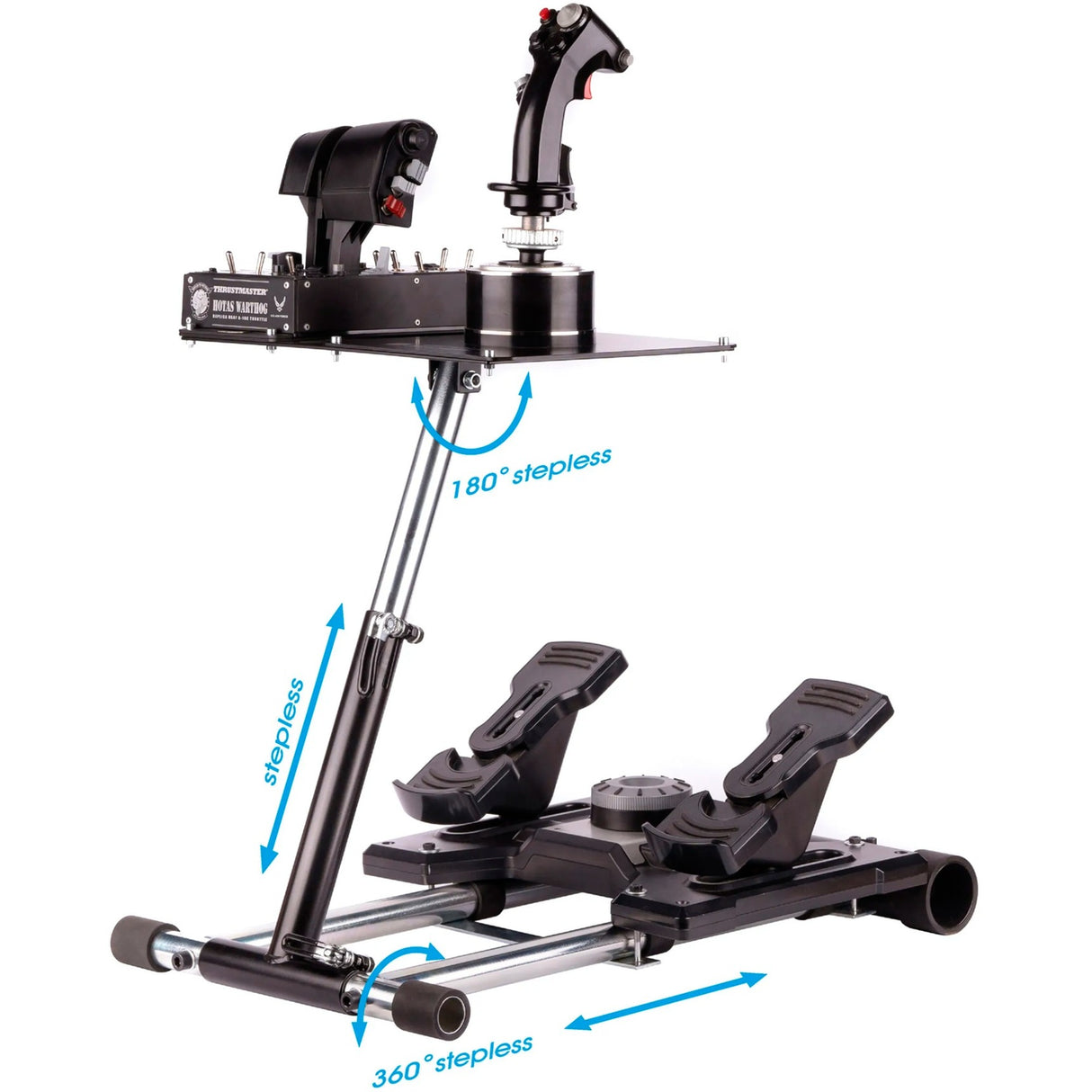 Support de roue pro deluxe v2 Thrustmaster Hotas Warth