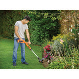 Coupe-herbe à batterie Black+decker st182320 (orange, batterie incluse)