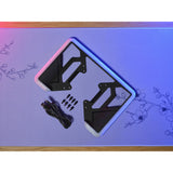 Trust gxt 907 vybz rgb-achtergrondverlichting voor monitoren (zwart)