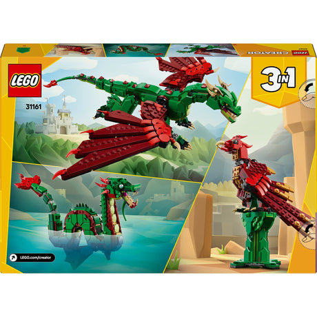 Lego Creator 3en1 Dragon médiéval - 31161