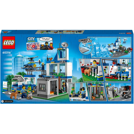 Poste de police de la ville Lego - 60316