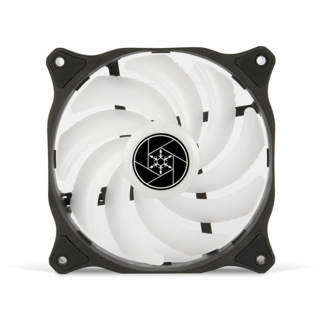 Silverstone Air Blazer 120r RVB Ventilateur de boîtier (Noir, 120 x 25 x 120 mm, PWM)