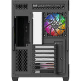 Boîtier tour midi Xyz pc gear tesseract x (noir | 2x USB-A | 1x USB-C | verre trempé)