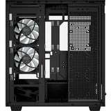Boîtier tour midi Sharkoon rebel c60 rgb (noir | 2x usb-a | 1x usb-c | rgb | verre trempé)