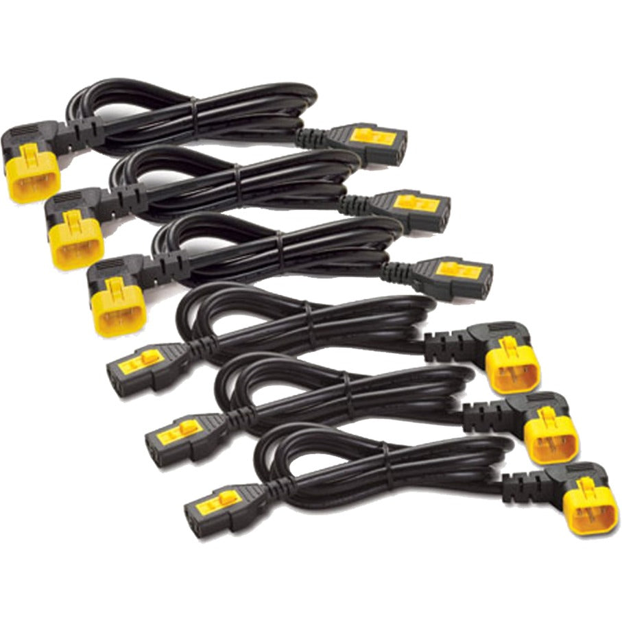 Kit de câbles d'alimentation Apc c13-c14 iec (6 pièces, 1,2 mètres, ap8704r-ww)
