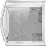 Boîtier grande tour Asus rog hyperion gr701 (blanc | 4x usb-a | 2x usb-c | rgb | verre trempé)