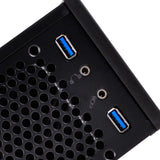 Boîtier htpc Silverstone sst-ml09b (noir | 2x usb-a)