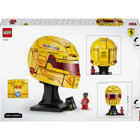 Casque HP Scuderia Ferrari Editions Lego par Lewis Hamilton - 43022