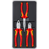 Knipex set électrique 002012 jeu de pinces (3 pièces)
