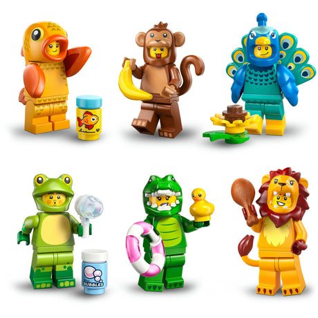 Figurines Lego - série 28 : jouet de construction en costume d'animal (71051)