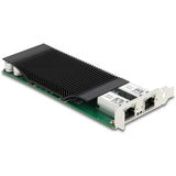 Carte Dellock PCI Express X4 à 2 x RJ45 Gigabit Lan Poe + I.