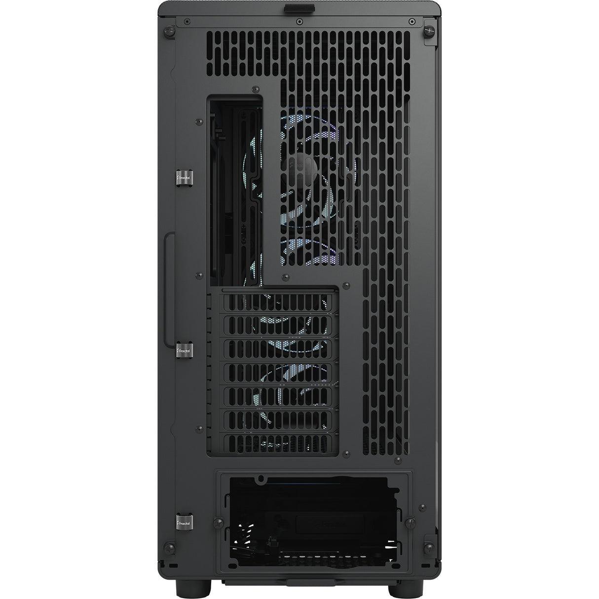 Fractal design epoch xl tg rgb midi tower behuizing (zwart | 2x usb-a | 1x usb-c | rgb | tempered glass)