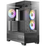 Boîtier tour midi Antec cx700 argb (noir | 1x USB-A | 1x USB-C | verre trempé)