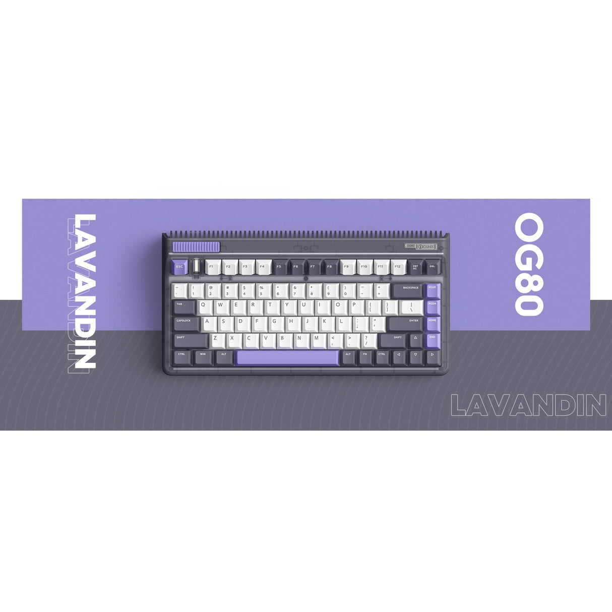 IQUnix OG80 Lavandin Wireless Mechanical Clavier