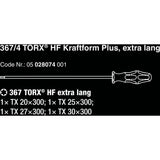 Wera jeu de tournevis hf kraftform plus jeu de tournevis 367 4 torx hf