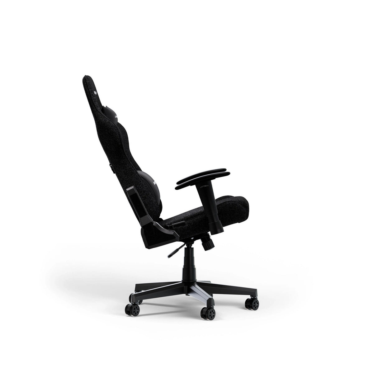 Dxracer prince l chaise de jeu en tissu noir (noir)
