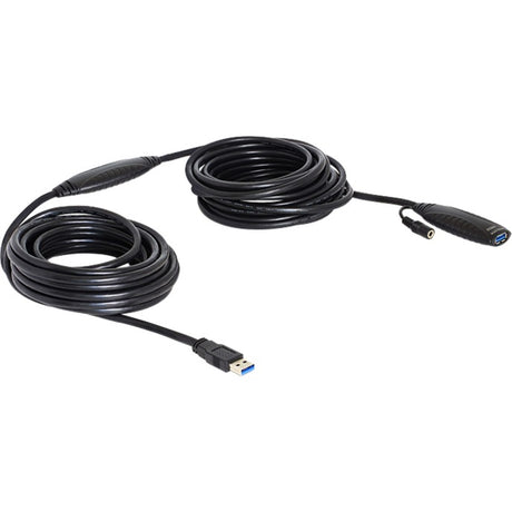 Delock Câble d'extension actif USB 3.0 (noir, 10 mètres)