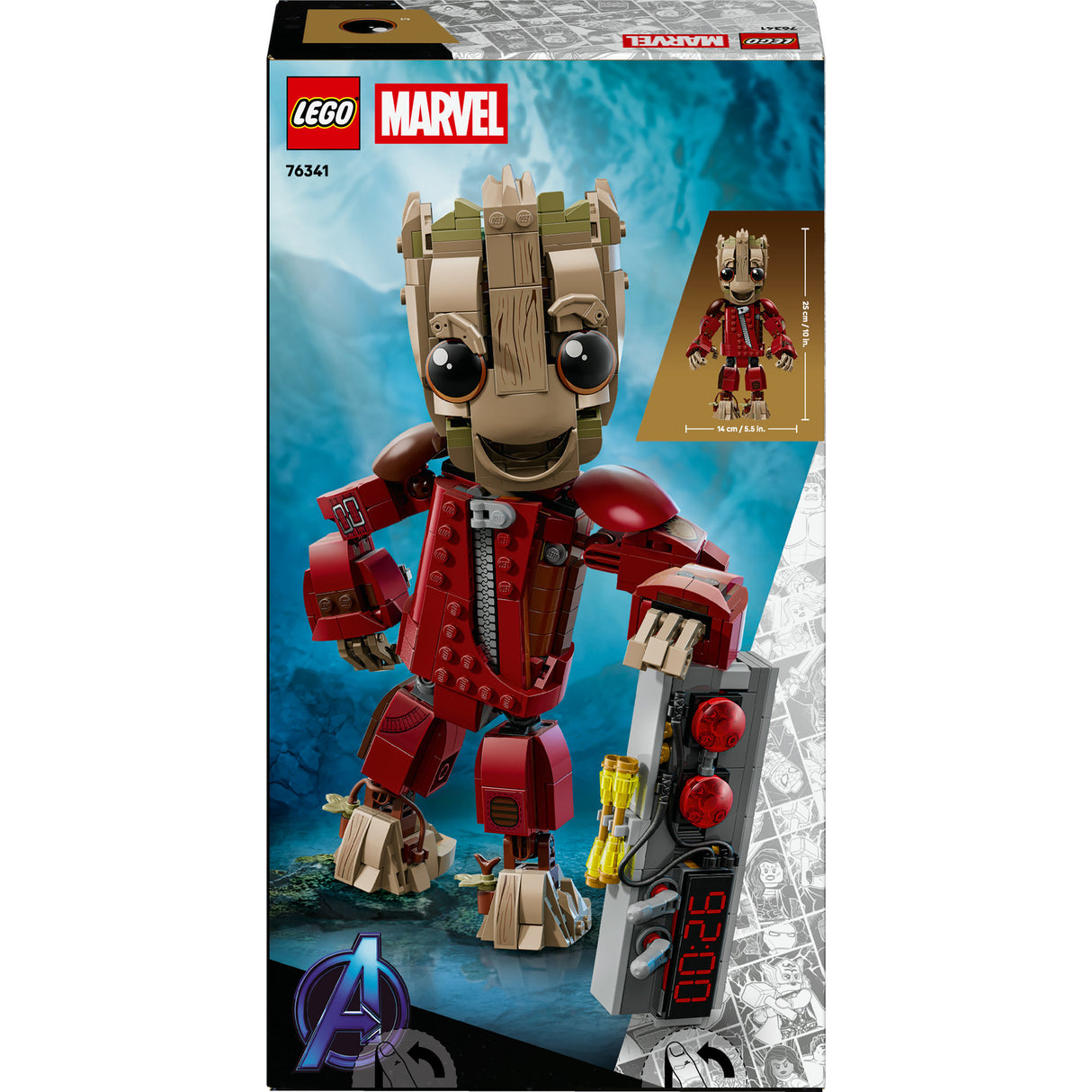 Lego Marvel 76341 grand en combinaison ravageur