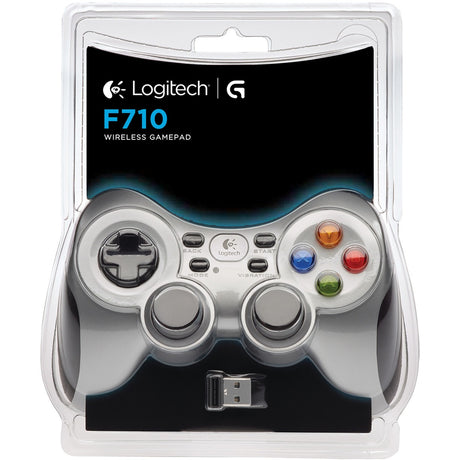 Logitech g manette de jeu sans fil f710 (argent noir)