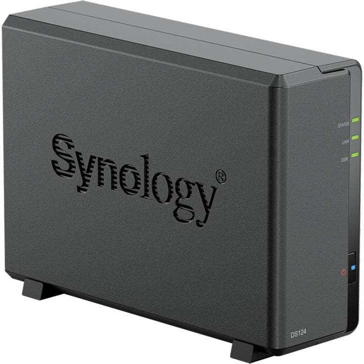 Synology diskstation ds124 nas (noir, USB-A 3.2 (5 Go s))