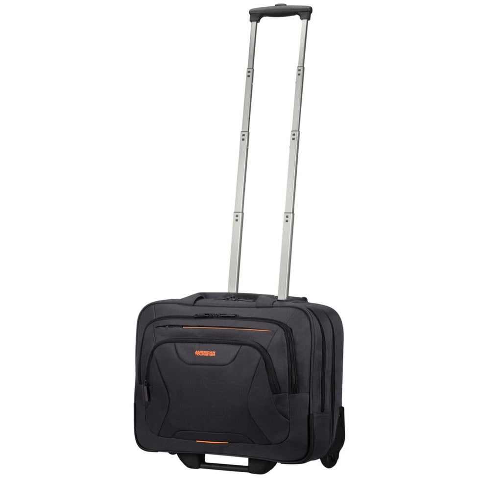 Valise American tourister en polyester noir