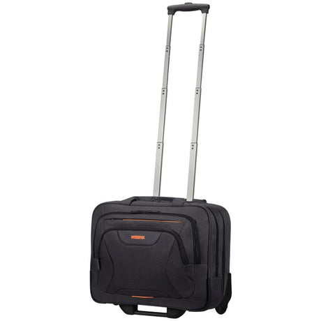 Valise American tourister en polyester noir