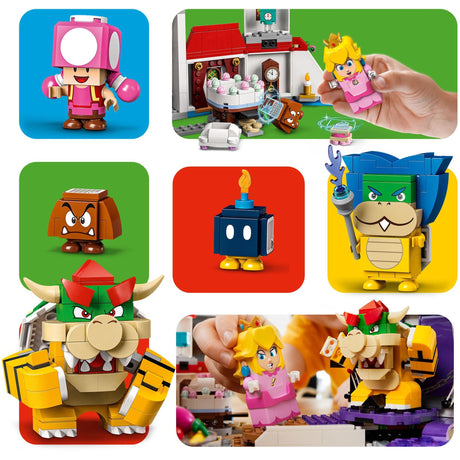 Lego Super Mario - Ensemble d'extension : Jouet de construction du château de Peach (71408)