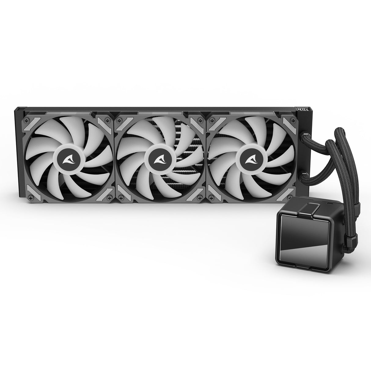 Refroidissement par eau Sharkoon s60 argb (noir, pwm 4 broches)