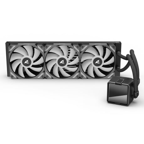 Refroidissement par eau Sharkoon s60 argb (noir, pwm 4 broches)