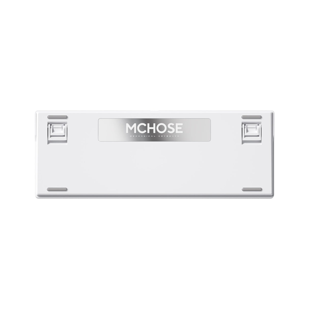 Mchose g98 pro gris bleu flamme orange sans fil tri-mode mécanique personnalisé, clavier de jeu (gris bleu, disposition américaine, orange flamme TTC, 98 %, RVB, échange à chaud, PBT double prise, Bluetooth USB-C sans fil)