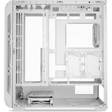 Boîtier tour midi Sharkoon ak5g rgb (blanc | 2x usb-a | 1x usb-c | rgb | verre trempé)
