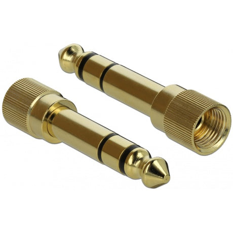 Delock câble stéréo fiche 3,5 mm 3 broches > fiche 3,5 mm 3 broches (noir, 2 mètres)