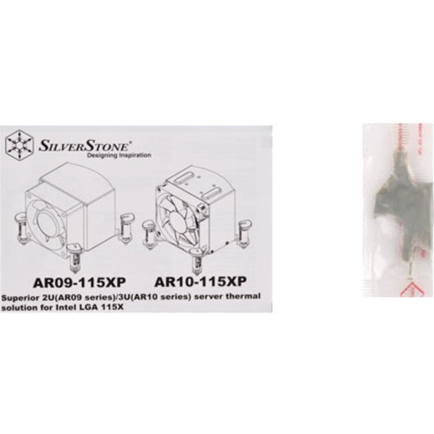 Refroidisseur de processeur Silverstone AR10-115XP (série argent, argon)