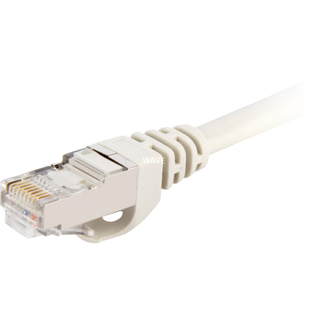 Câble patch Sharkoon SFTP, RJ-45 avec Cat.6 (gris, 15 mètres)