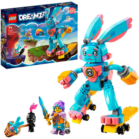 Lego dreamzzz - jouet de construction izzie et Bunchu le lapin (71453)