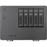 Boîtier mini tour Silverstone sst-cs351 (noir | 2x USB-A | 1x USB-C)